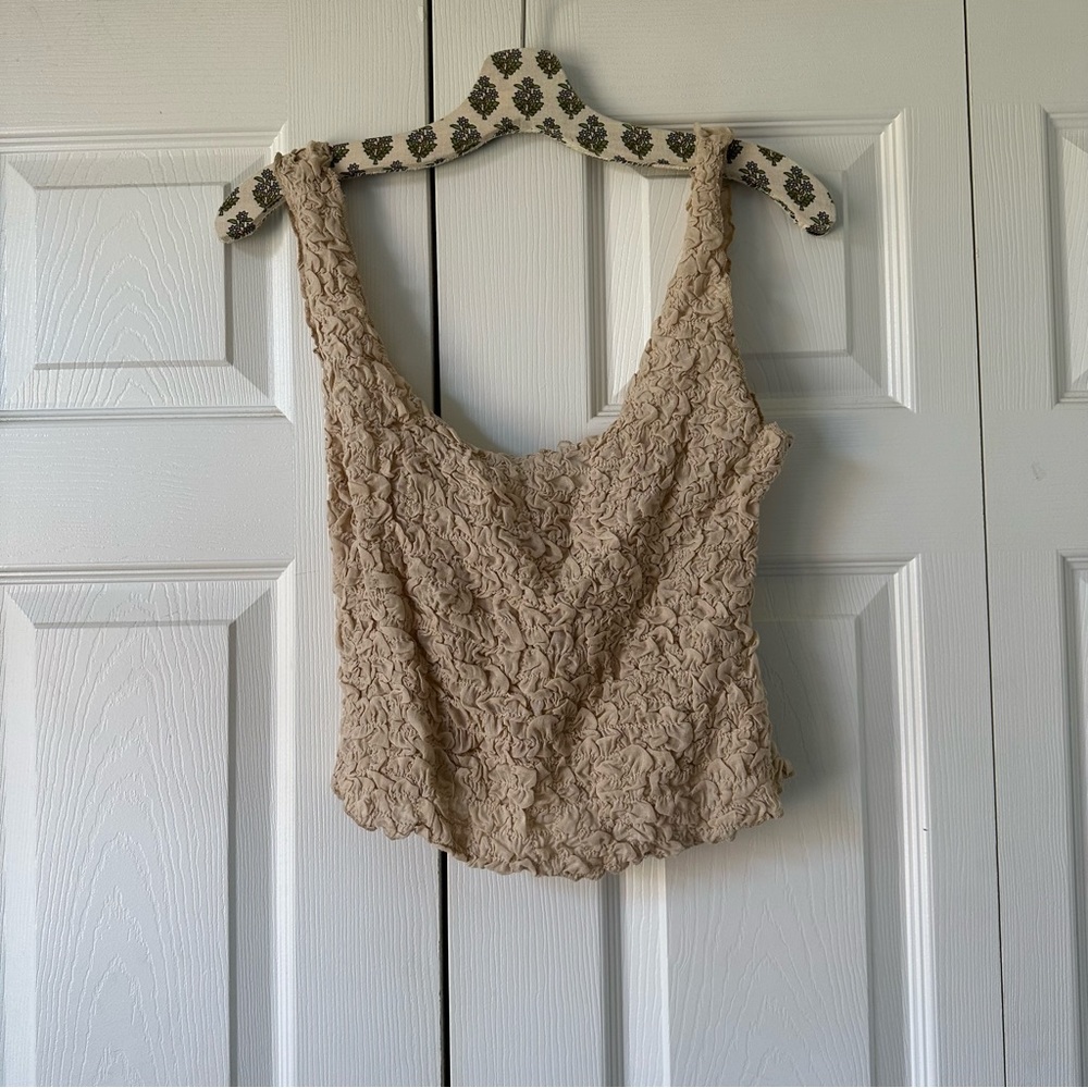 Free People Crinkle Top